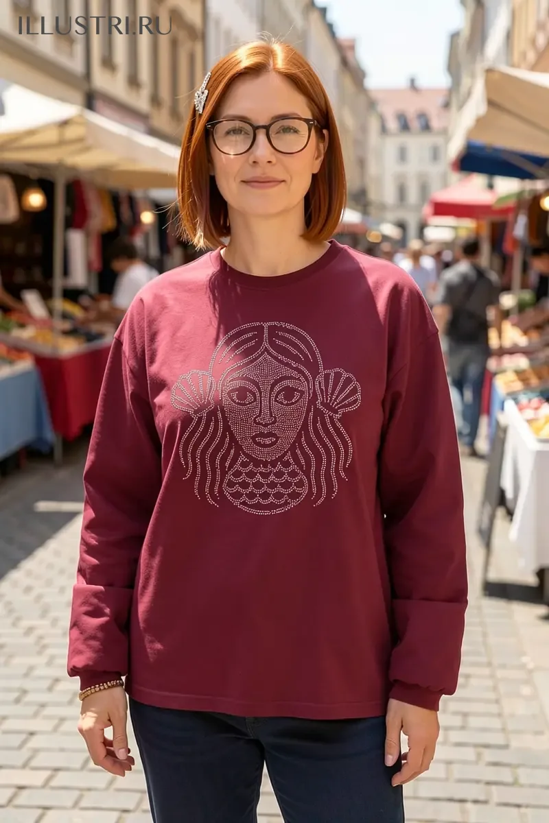 Визуализация Маска Русалка