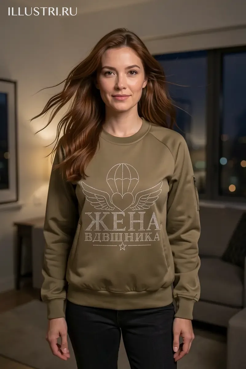 Визуализация Жена ВДВшника