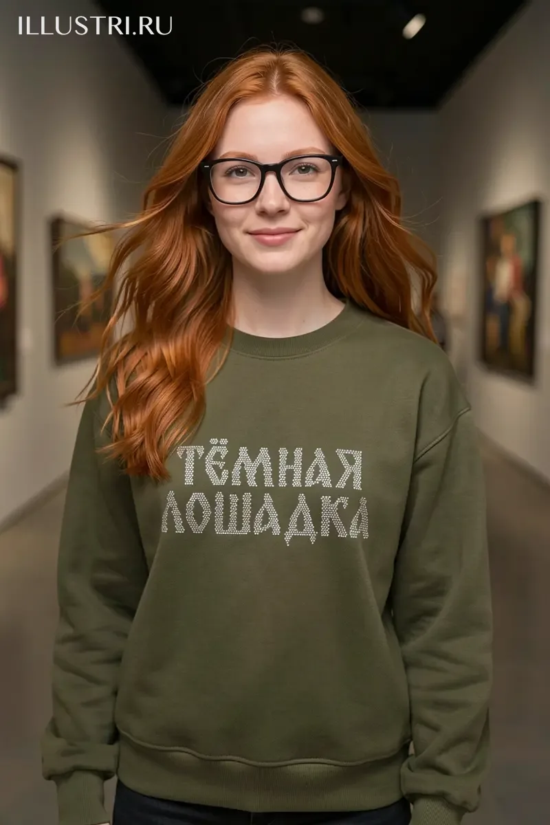 Визуализация Тёмная лошадка
