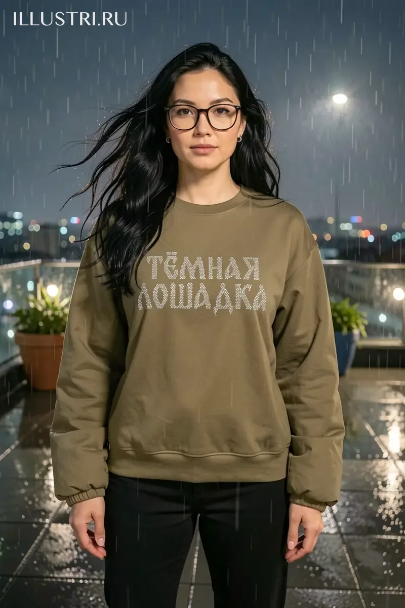 Визуализация Тёмная лошадка