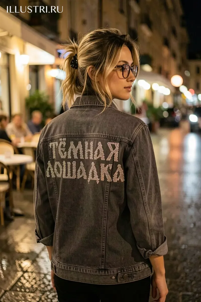 Визуализация Тёмная лошадка
