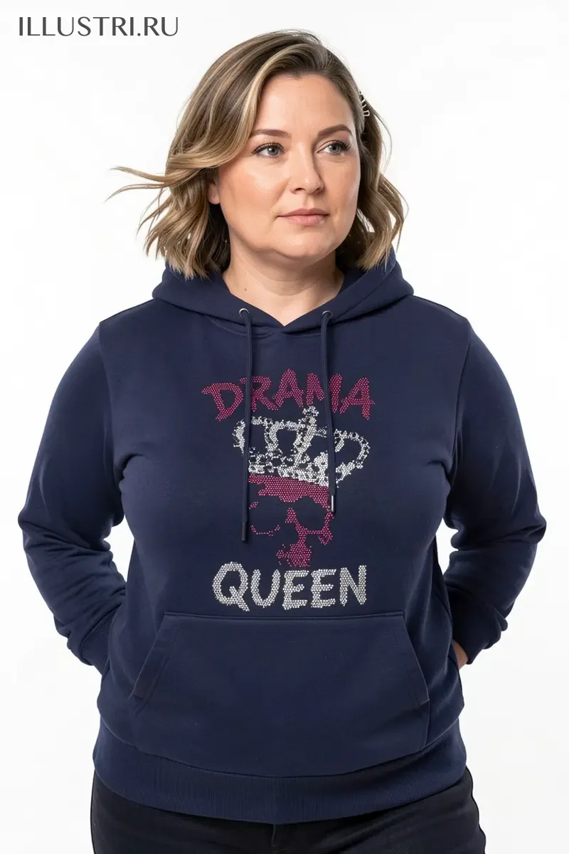 Визуализация Надпись "DRAMA QUEEN"